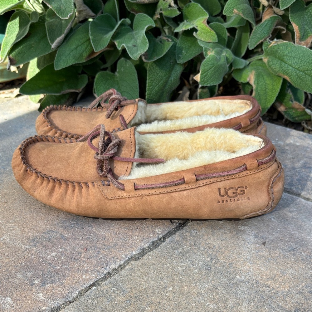 UGG Dakota Moccasin‎ Slippers with Soft Lining